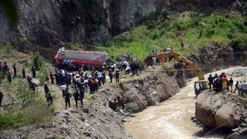 At least 43 dead in Guatemala bus crash