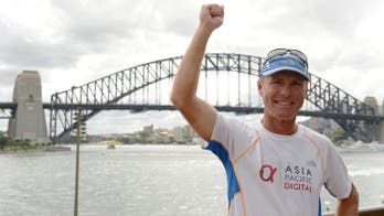 Australian completes round-the-world run