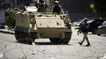 Egypt army storms Islamist-held town