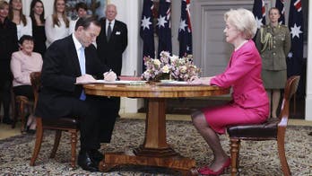 Abbott sworn in as Australia's new PM