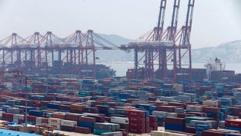 Taiwan port crash sends cargo containers tumbling, workers running for safety: video