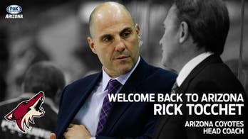 Coyotes hire Rick Tocchet as head coach