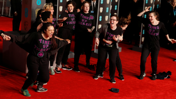 Activists crash BAFTAs in protest of British domestic violence bill