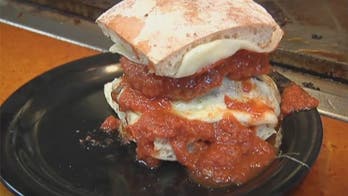 Celebrate National Pizza Day with this monster burger