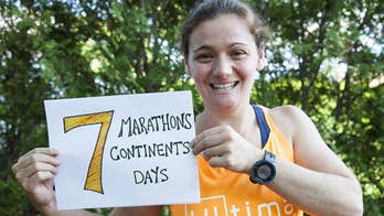 Woman aims to complete 7 marathons on 7 continents in 7 days