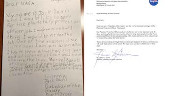 9-year-old applies for alien-fighting job, NASA responds