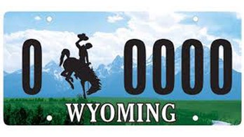 Wyoming, Hawaii have America's favorite license plates