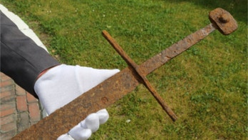 Sword found in bog may tell of medieval knight's demise