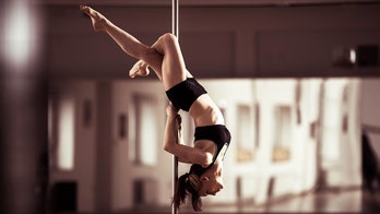63-year-old grandma pole dances to stay fit