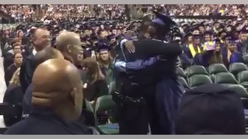 Fallen Austin officer's son gets heartfelt support at graduation