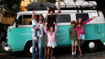 Pope meets with family who drove 13,000 miles to see him