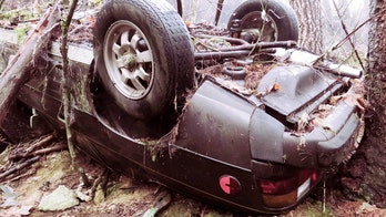 Porsche stolen in 1991 found decades later flipped over in Oregon woods