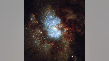 PHOTO: 'Hidden' spiral galaxy sparkles in breathtaking Hubble shot