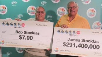 Judge wins $291 million Powerball jackpot, while his brother pockets $7