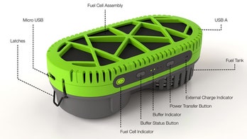 Gadget uses water puddles to charge batteries