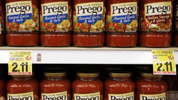 Jars of Prego Traditional Italian sauce recalled