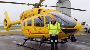 Air Ambulance regularly flown by Prince William in drone near-miss