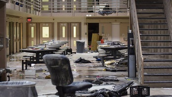 Photos: Riot leaves maximum-security prison wing in ruins