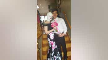 Illinois teens bring prom to girl badly burned in bonfire pit explosion
