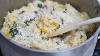 Tom & Denise Shillue's pumpkin risotto