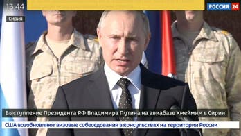 Putin announces Syria withdrawal, says ISIS destroyed