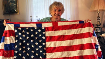 Indiana woman quilts American flag for President Trump, wants to get it to White House