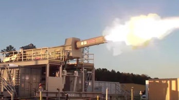 Watch US Navy researchers test-fire an electromagnetic railgun