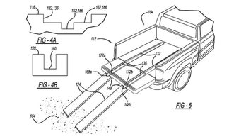 Ram developing built-in pickup bed ramps