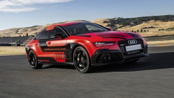 Audi RS 7 Autonomous Concept drops 880 pounds, laps Sonoma Raceway