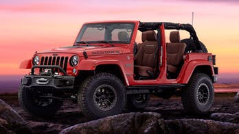 Jeep Wrangler Red Rock Concept rocks SEMA 2015