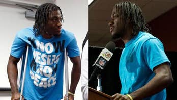 RGIII's T-Shirt: 'No Jesus, No Peace;' NFL: No Wear