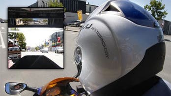 World's first rearview, flip-front motorcycle helmet introduced