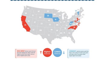 Worst, best states for car repair costs
