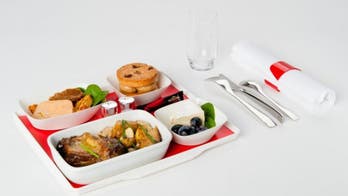 How to get business class food when flying economy