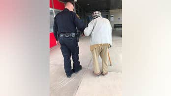 Police give 84-year-old man ride to hospital to visit sick wife