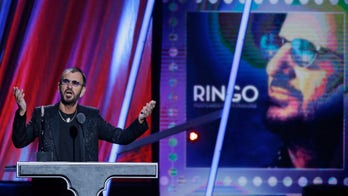 Ringo Starr inducted into the Rock and Roll Hall of Fame