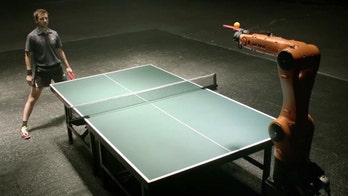 Man versus machine: Table tennis champ to take on ping-pong-playing robot