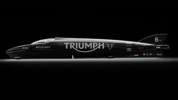 Triumph Rocket motorcycle on target for 400 mph record