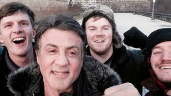 Tourists ran up the Rocky steps and found Sylvester Stallone at the top