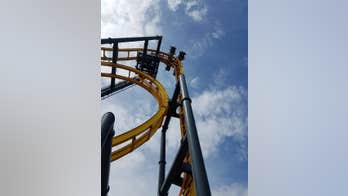 Six Flags Batman roller coaster glitch leaves riders dangling 'virtually upside down' atop 12-story drop