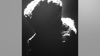 Welcome to the dark side: Comet's hidden face emerges