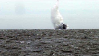 WATCH: Royal Navy detonates 1,100-pound World War II bomb found in the River Thames