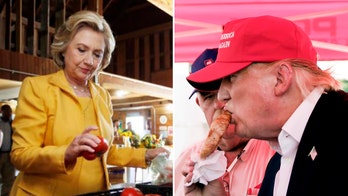 The fierce campaign food fight between Hillary Clinton and Donald Trump