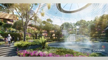 Singapore airport breaks ground on futuristic terminal with indoor waterfall