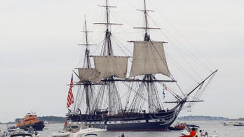 USS Constitution, newly restored, is returning to the water