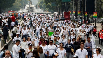 Tens of thousands join march against same-sex marriage in Mexico