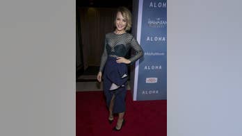 Rachel McAdams Outshines Emma Stone with Mesh Dress