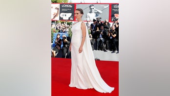 Natalie Portman debuts baby bump on red carpet at Venice Film Festival