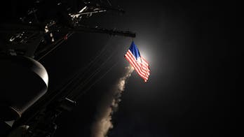 US fires missiles at Syrian base