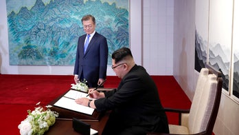 Kim Jong Un pens message of peace in South Korea's Peace House
